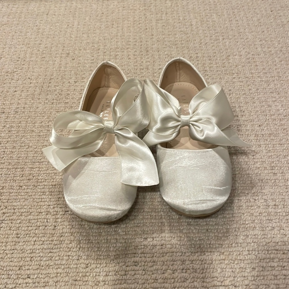 kailee P Silk Bow shoes